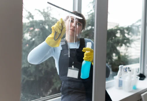 Nettoyage de vitres intérieures et extérieures à Gonneville-la-Mallet